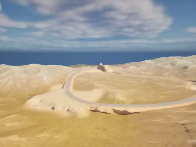 Free Terrain 003 Free 3D model