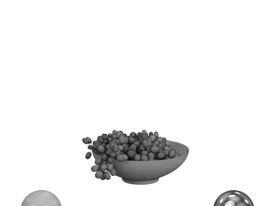 grapes decor 3D model