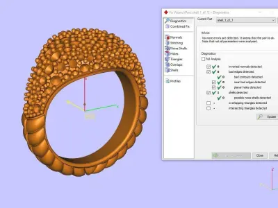 David Yurman Ring 3D print model buy