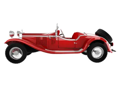 alfa romeo zagota classic 3D model