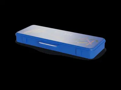 Cars and action games Art Set Low-poly 3D model