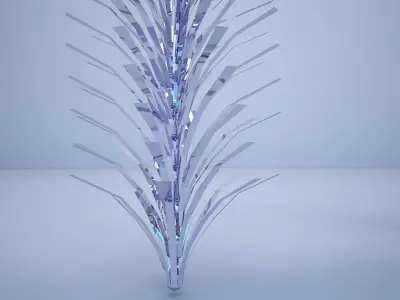 decor for interior happy new year  Free 3D model