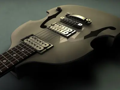 Ibanez PGM700 Paul Gilbert  3D model