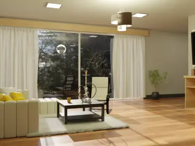 Living Room 3D model