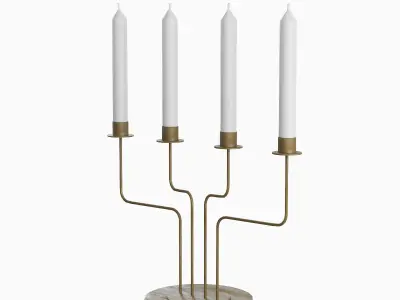 Candlestick 01 3D model