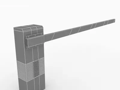 Boom Gate 3D model