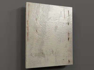 Electrical Box Old Low-poly 3D model