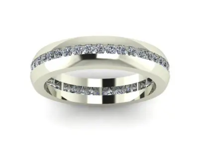 band ring for daimond Free 3D print model