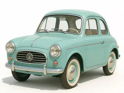 classic car 3D model