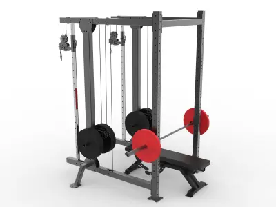 Power Rack  3D model