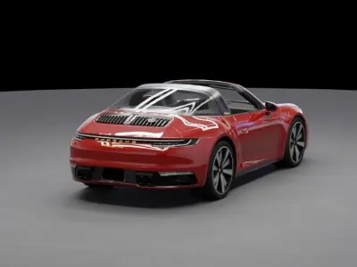 Porsche 911 Targa 4S 3D model