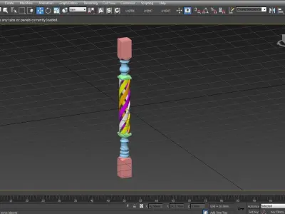 Columns Legs Tables Chairs CNC Wood Furniture 1009 3D print model