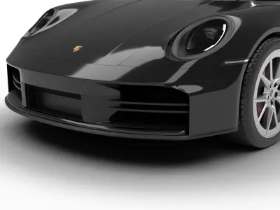 Porsche 911 Carrera 2025 S 3d model 3D model