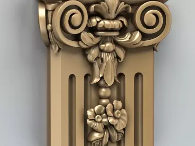 Column Capital 006 3D model