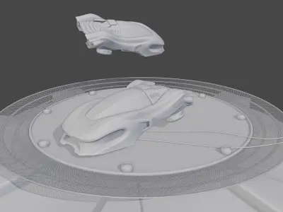 Sci Fi - Car 3D model