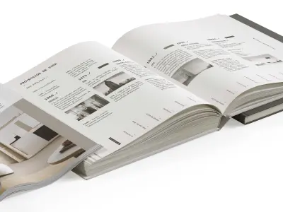 Coffee Table Books 1 3D model