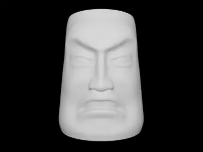 Face Vases  3D print model