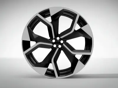 Q8 Rim  3D print model
