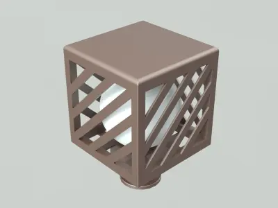 Outdoor Lamp A2 Free 3D model