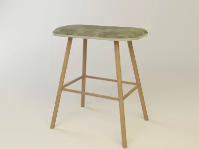 Simple Chair - 7 3D model