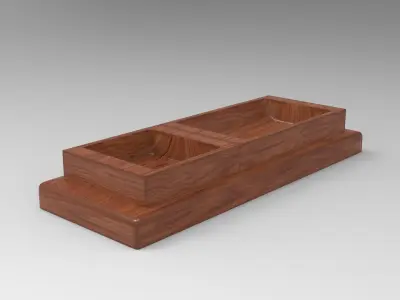 Cer Storage Box Low-poly 3D model