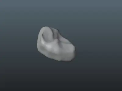 Glowing Stone  Free 3D model