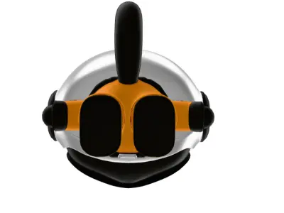 Astronaut Cat Character 3D model