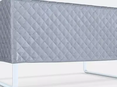 KNOPPARP 2-seater sofa 3D model
