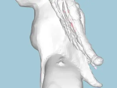 MakeIT Angel Cat Monument Sculpture 3D Model 3D model