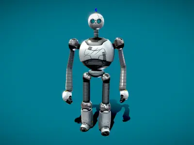 The Wild Robot Low-poly 3D model