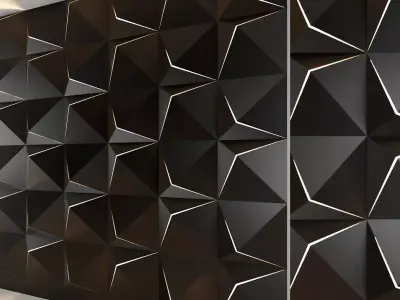 3d panel 17 3D model
