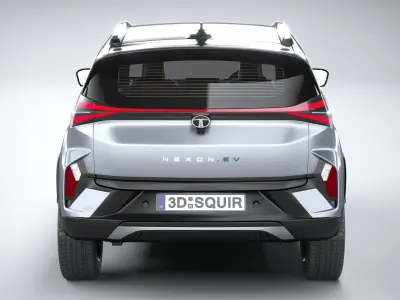 Tata Nexon EV 2024 3D model