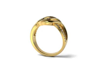Three RAWS Ring 3D print model
