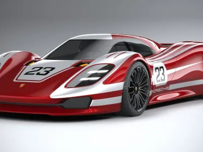 Porsche 917 concept 2021 3D model