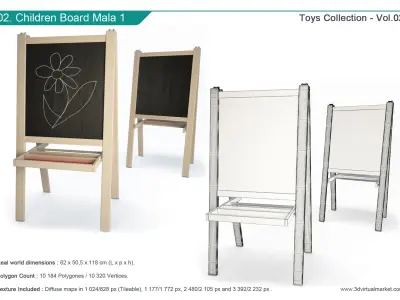 Toys and Vehicles Collection 3D model