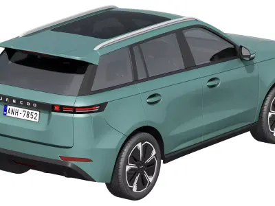 Jaecoo J5 2025 3D model