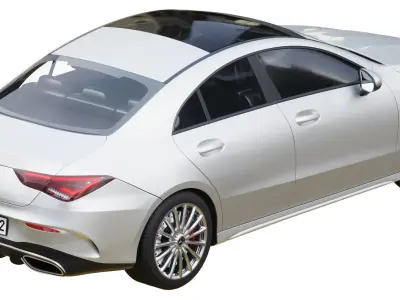 Mercedes-Benz CLA Coupe 250 2020 3D model