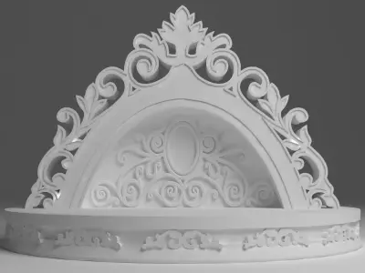 Wedding Stage 3D model get