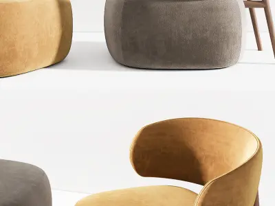 single chair Modern 3D model