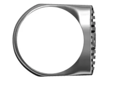 V8 Ring 3D print model