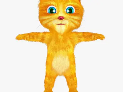 Red Cat 3D model