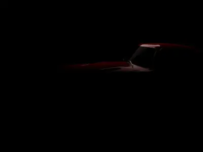 Ferrarie 250 Berlinetta  Low-poly 3D model
