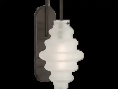 Tableau Large Sconce Low-poly 3D model