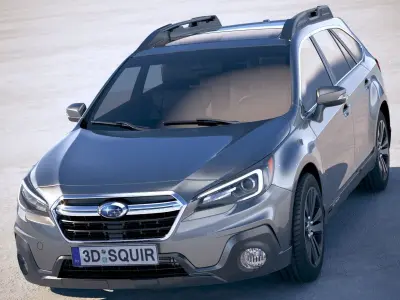 Subaru Outback 2018 3D model