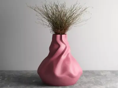 vase pot planter 3d print 861 3D print model