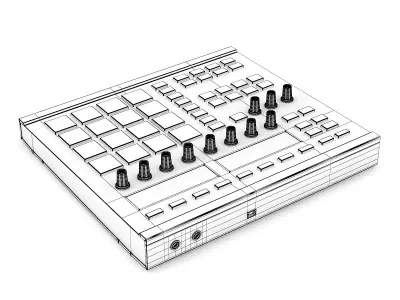 Pad Controller 1 3D model
