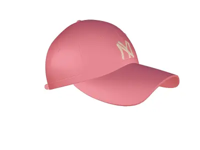 Women Cap Low-poly 3D model