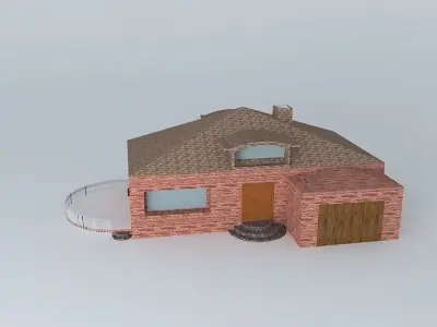 Luxury House Free 3D model