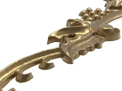 decorative pattern ready for 3D printing 3D model 13