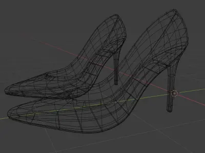 Classic pumps Free 3D model